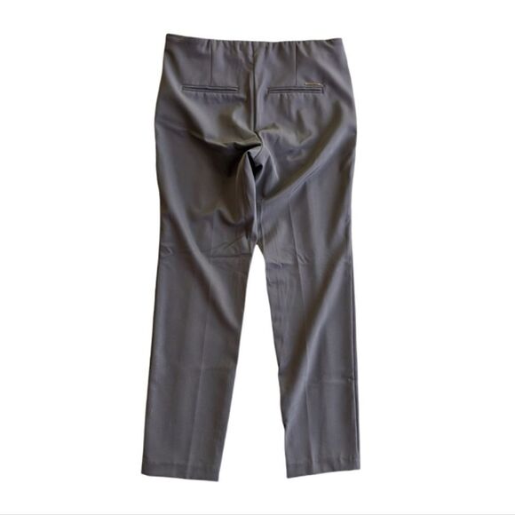 Mac High Rise Tech Sleek Anna Zip Stretch Pants Sz 12 In Chocolate Espresso - Picture 8 of 16